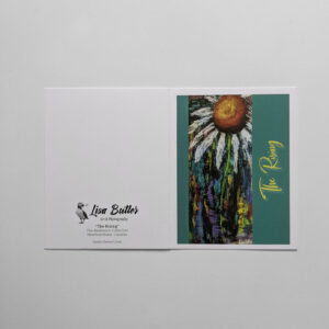 The Rising 4.25" x 5.5" Greeting Card