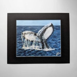 Whale Tail 8" x 10" Print