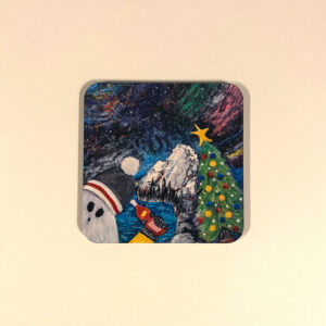 Newfoundland Christmas Coaster